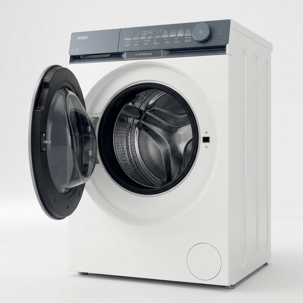 Lave-linge Hublot HAIER X9 HW90-BD14387UDF – Série X9 — vue 2