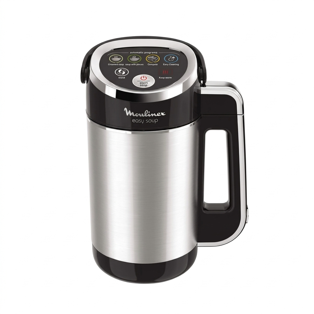 Blender Chauffant MOULINEX Easy Soup LM841810 – 1000W - 1,2L - Inox — vue 2