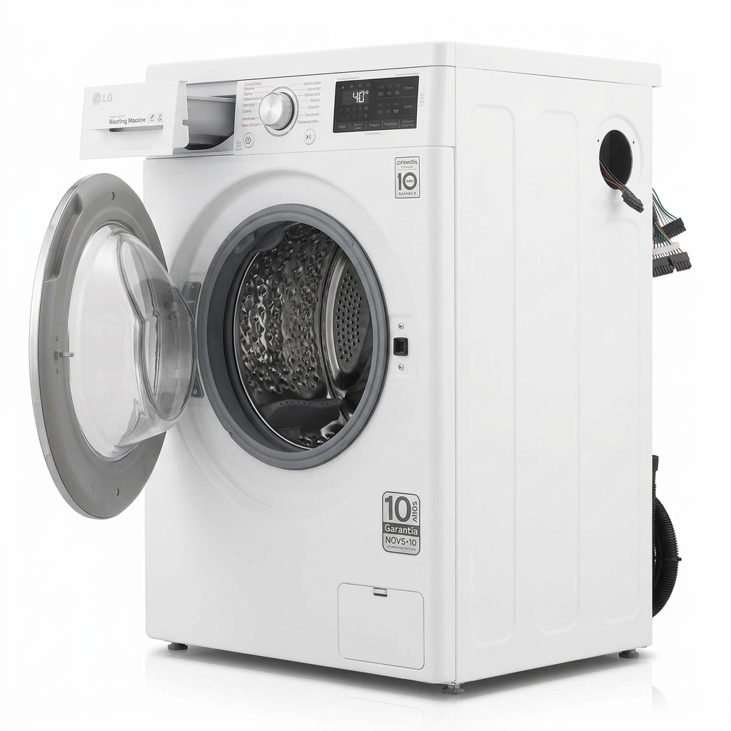 Lave-linge Hublot LG 13 kg 1400 trs/min — vue 2